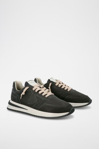 Baskets en cuir - Noir