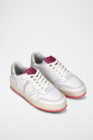 Baskets en cuir - Blanc