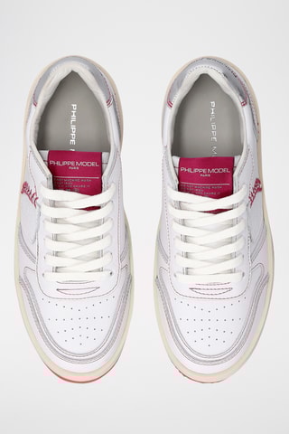 Baskets en cuir - Blanc