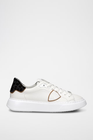 Baskets en cuir - Blanc