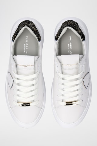 Baskets en cuir - Blanc