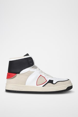 Baskets montantes - Blanc