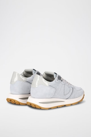 Kalfsnubuck Sneakers Tropez - Grijs