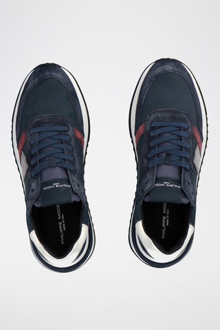 Baskets en nubuck Tropez 2.1 - Bleu marine