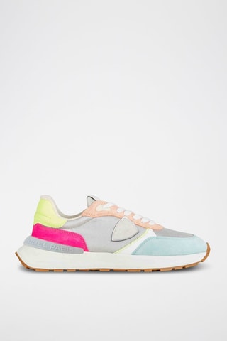 Baskets en cuir Antibes - Gris