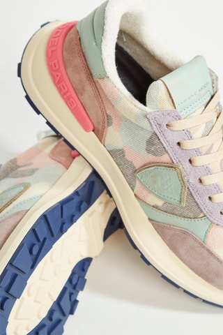 Geitenleren Sneakers Antibes - Beige