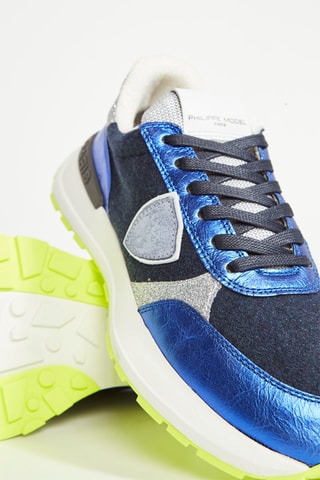 Geitenleren Sneakers Antibes - Zwart