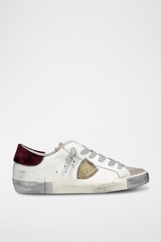 Baskets en cuir - Blanc