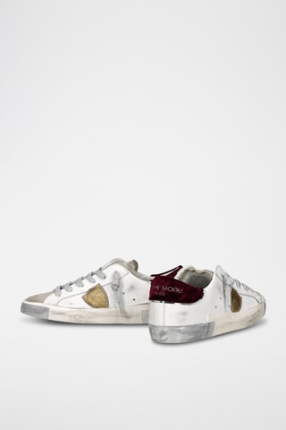 Baskets en cuir - Blanc