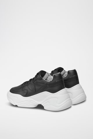 Baskets en cuir - Noir