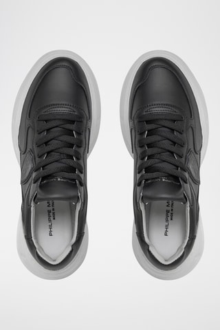 Baskets en cuir - Noir