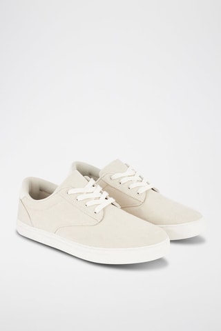 Zapatillas - Beige y blanco