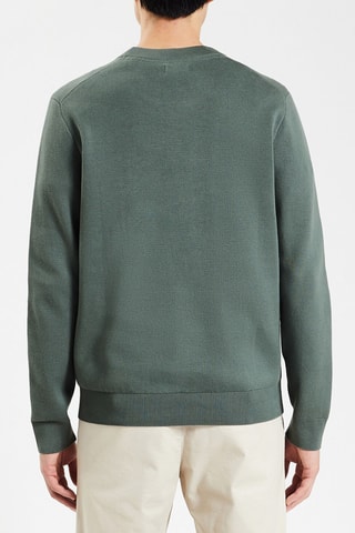 Camisola em algodão biológico - Verde-claro