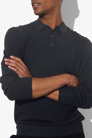 Camisola de lã - Preto