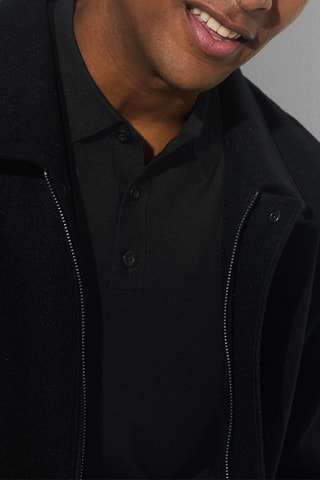 Camisola de lã - Preto