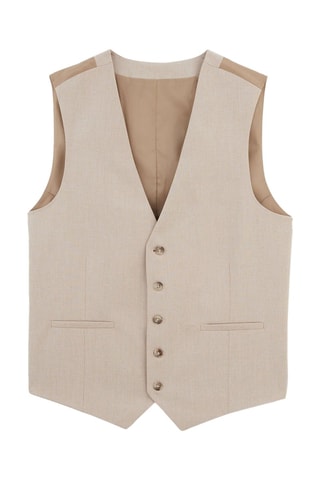 Chaleco de traje - Beige
