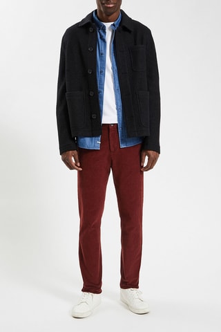 Pantalón chino slim fit - Burdeos