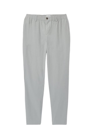 Pantalón relaxed fit - Gris claro