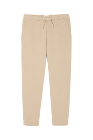 Pantalón ancho - Beige