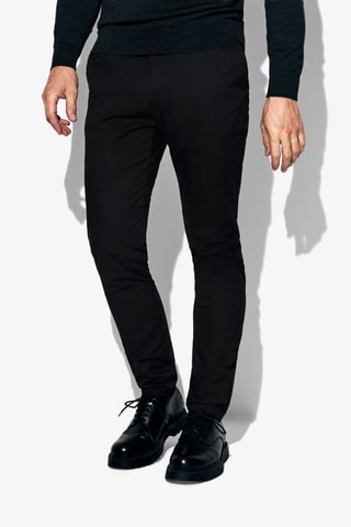 Pantalón slim fit - Negro