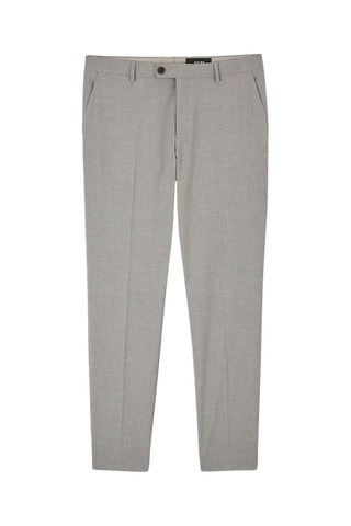 Pantalón de traje slim fit - Gris claro