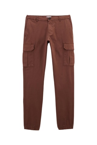 Pantalón slim fit - Rojo