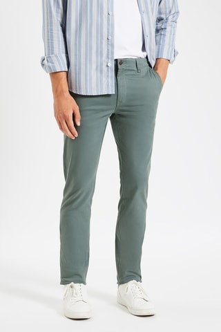 Pantalón slim fit - Verde