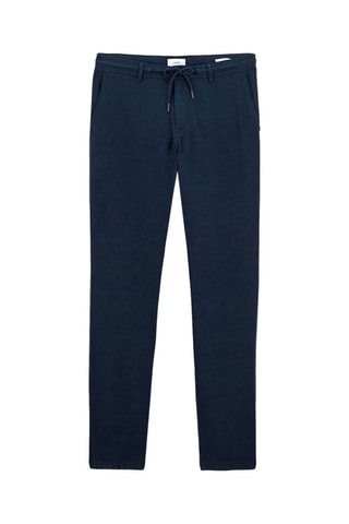 Pantalón slim fit - Azul marino