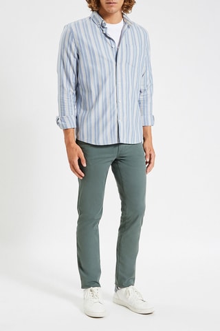 Pantalón slim fit - Caqui - L34