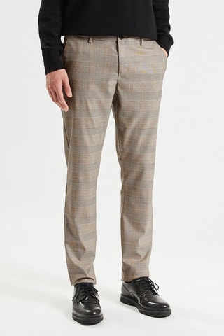 Pantalón slim fit - Beige