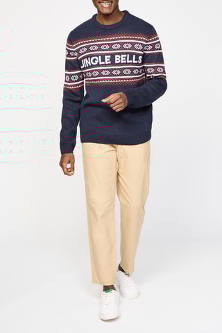 Pantalón chino - Beige