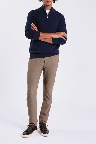 Pantalón slim fit - Marrón claro