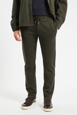 Pantalón slim fit - Caqui