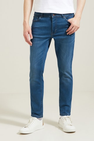 Vaquero slim fit - Azul -­ Largo 30