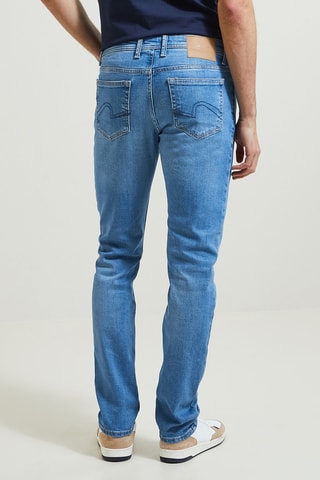 Vaquero straight - Azul -­ Largo 34