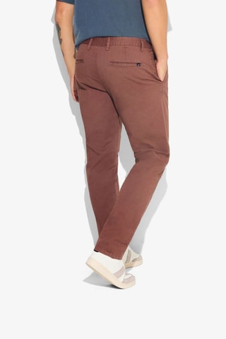 Vaquero regular fit de algodón orgánico - Burdeos