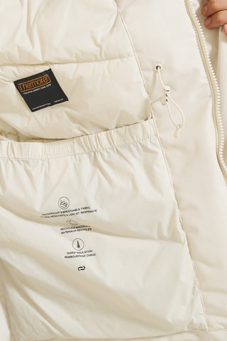 Parka con capucha - Blanco