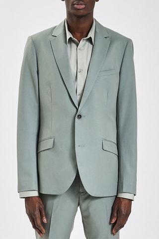 Chaqueta slim fit - Verde claro