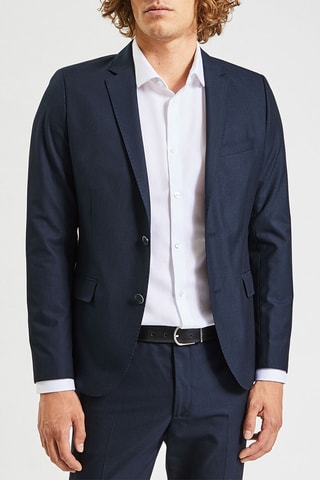 Jasje Slim Fit - Marineblauw