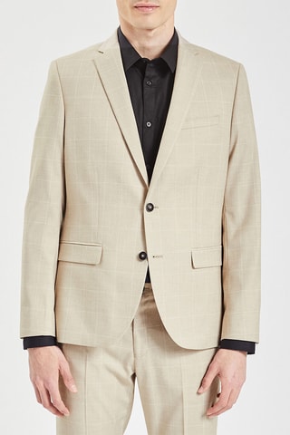 Chaqueta slim fit - Beige