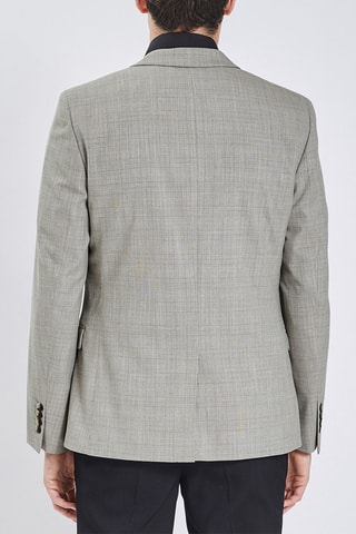 Chaqueta slim fit - Gris jaspeado