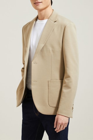 Chaqueta slim fit - Beige