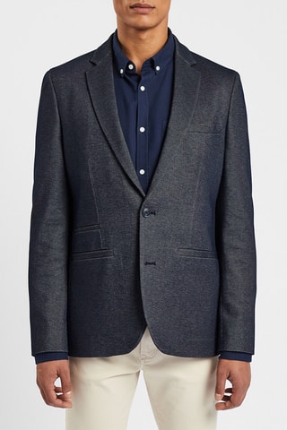 Chaqueta slim fit - Azul