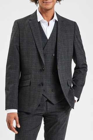 Chaqueta slim fit - Gris