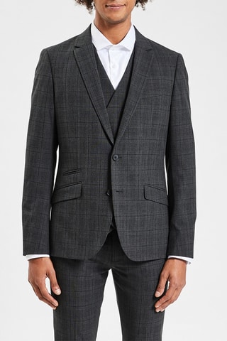 Chaqueta slim fit - Gris