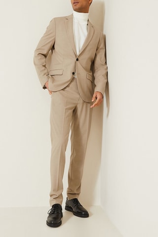 Chaqueta slim fit - Beige