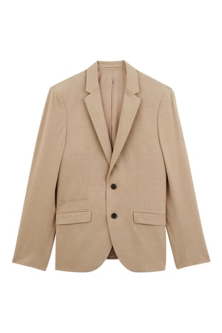 Chaqueta slim fit - Beige