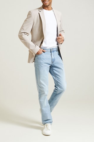 Chaqueta slim fit - Beige