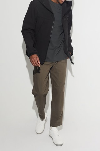 Chaqueta con capucha - Negro