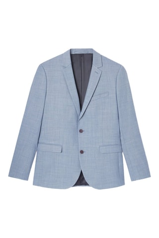 Chaqueta de traje - Celeste